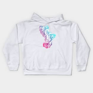 Dual Color Horus Ankh Kids Hoodie